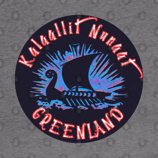 Greenland T-Shirt KALAALLIT NUNAT Nordic Danmark Hoodie by SailorsDelight